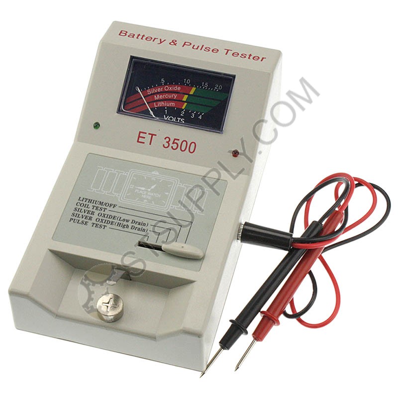 Watch Battery and Watch Pulse Tester ET3500 Testers Watchmakers