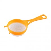 Small Plastic Strainer with Nylon Mesh for Cleaning - 2 1/2"
