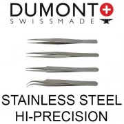 Dumont Stainless Steel Hi-Precision Tweezers