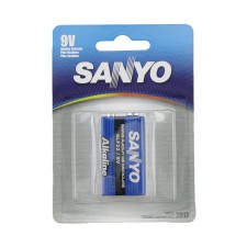 Sanyo 9V Alkaline Battery