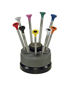 Bergeon 30081-S09 Ergonomic Screwdriver Set of 9